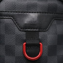 LOUIS VUITTON Damier Grafitte Utility Messenger Shoulder Bag M40280 Auth 94640SM-18