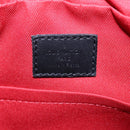 LOUIS VUITTON Damier Grafitte Utility Messenger Shoulder Bag M40280 Auth 94640SM-19