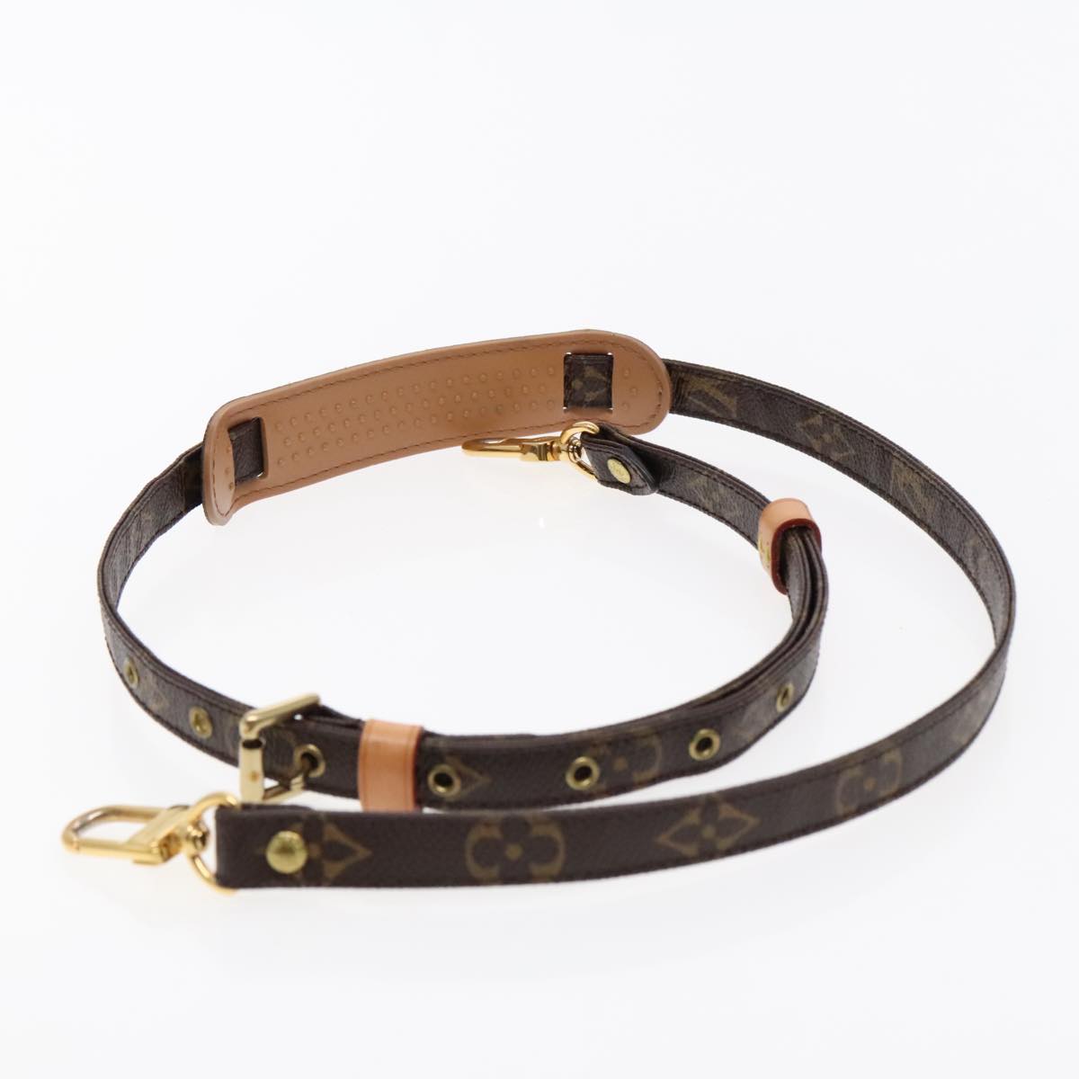 LOUIS VUITTON Monogram Adjustable Shoulder Strap 36.6""-43.3"" LV Auth 94646