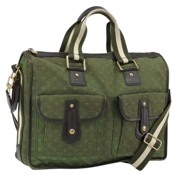 LOUIS VUITTON Monogram Mini Sac Marie Kate 48H Bag TST Khaki M42342 Auth 94648