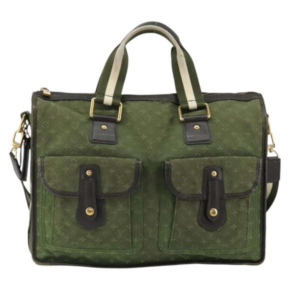 LOUIS VUITTON Monogram Mini Sac Marie Kate 48H Bag TST Khaki M42342 Auth 94648