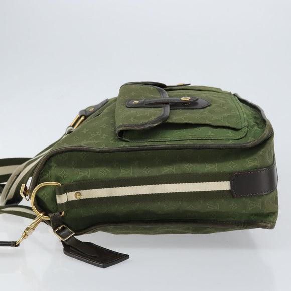 LOUIS VUITTON Monogram Mini Sac Marie Kate 48H Bag TST Khaki M42342 Auth 94648