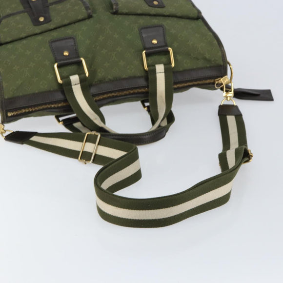 LOUIS VUITTON Monogram Mini Sac Marie Kate 48H Bag TST Khaki M42342 Auth 94648