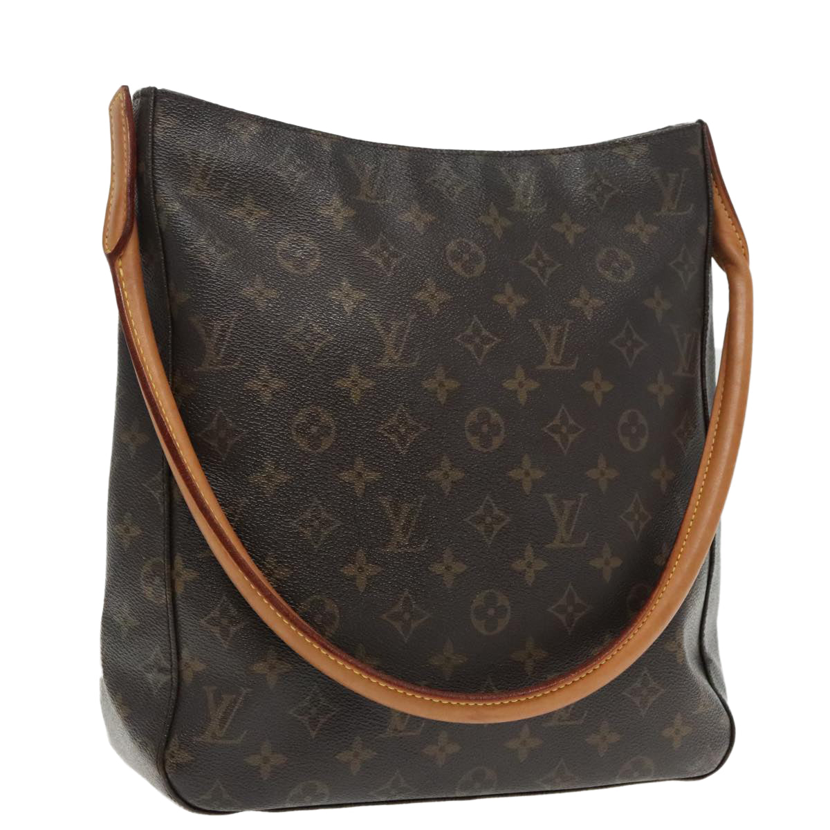 LOUIS VUITTON Monogram Looping GM Shoulder Bag M51145 LV Auth 94660