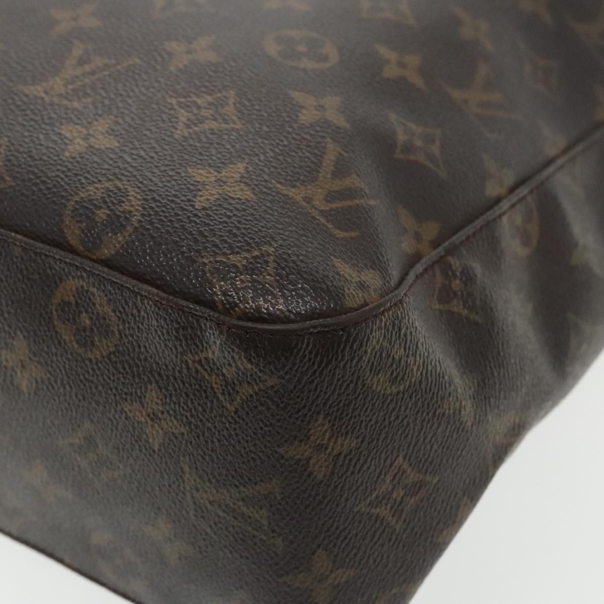 LOUIS VUITTON Monogram Looping GM Shoulder Bag M51145 LV Auth 94660