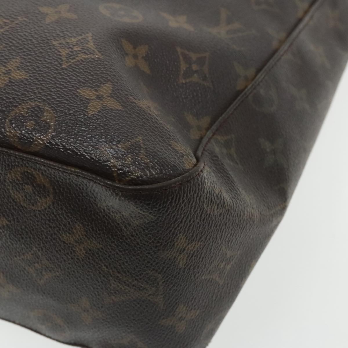 LOUIS VUITTON Monogram Looping GM Shoulder Bag M51145 LV Auth 94660