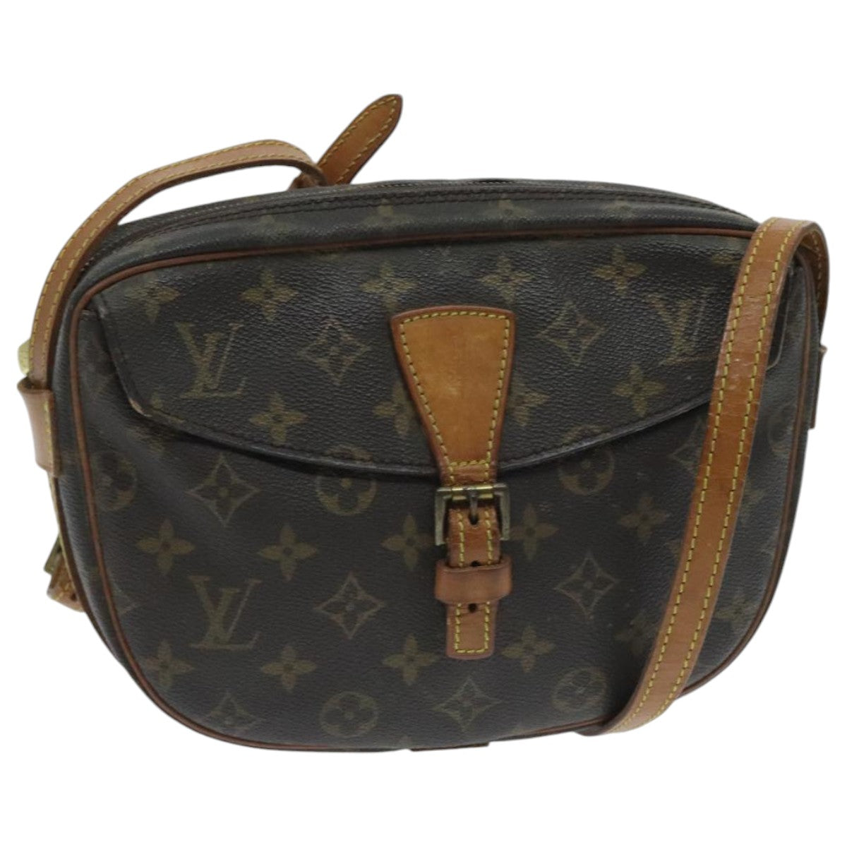 LOUIS VUITTON Monogram Jeune Fille MM Shoulder Bag M51226 LV Auth 94693