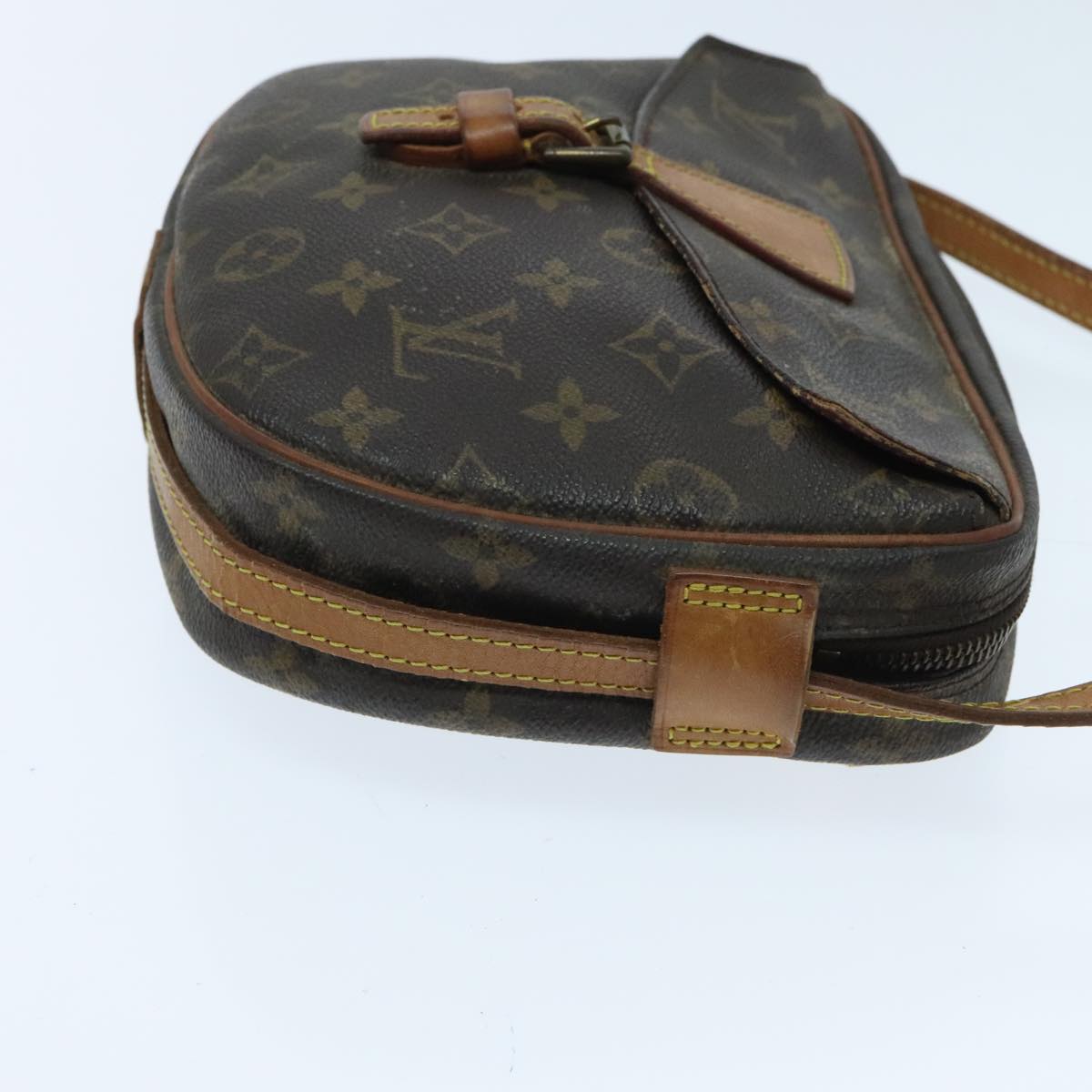 LOUIS VUITTON Monogram Jeune Fille MM Shoulder Bag M51226 LV Auth 94693