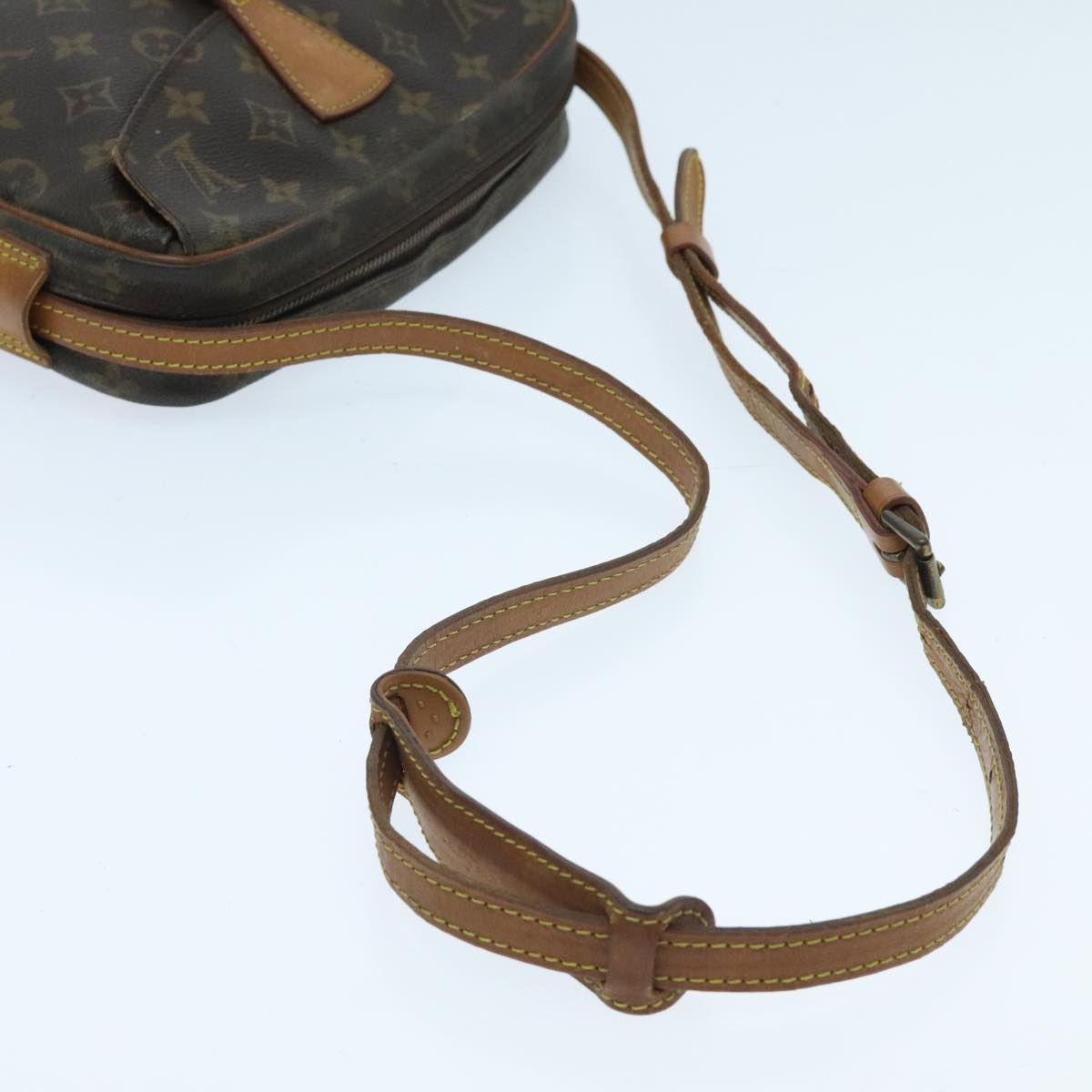 LOUIS VUITTON Monogram Jeune Fille MM Shoulder Bag M51226 LV Auth 94693