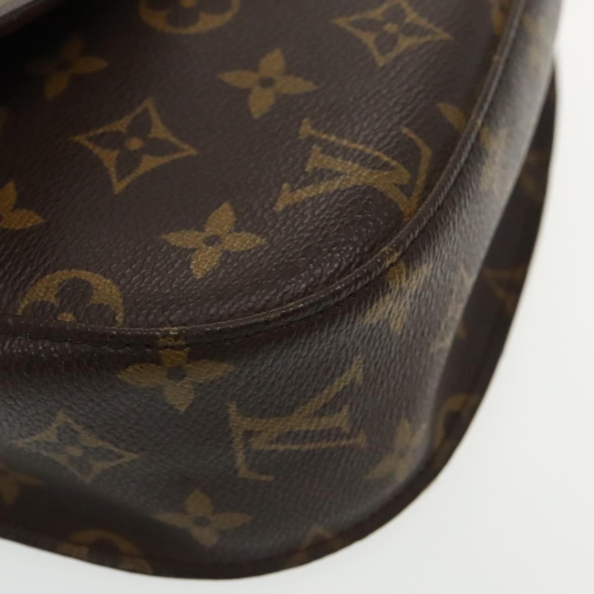 LOUIS VUITTON Monogram Saint Cloud GM Shoulder Bag M51242 LV Auth 94699