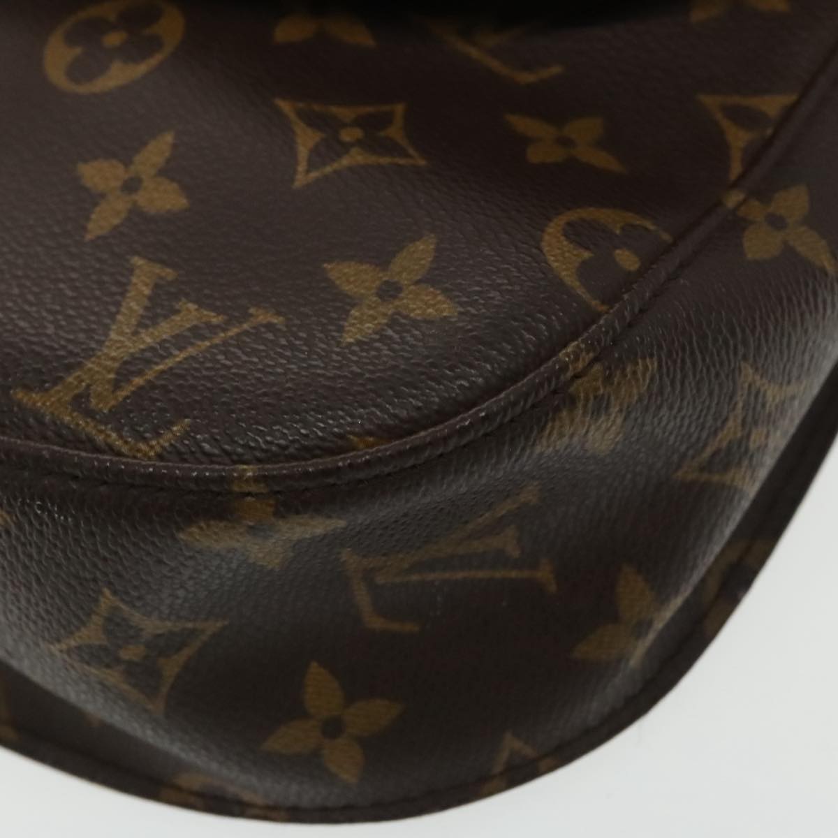 LOUIS VUITTON Monogram Saint Cloud GM Shoulder Bag M51242 LV Auth 94699