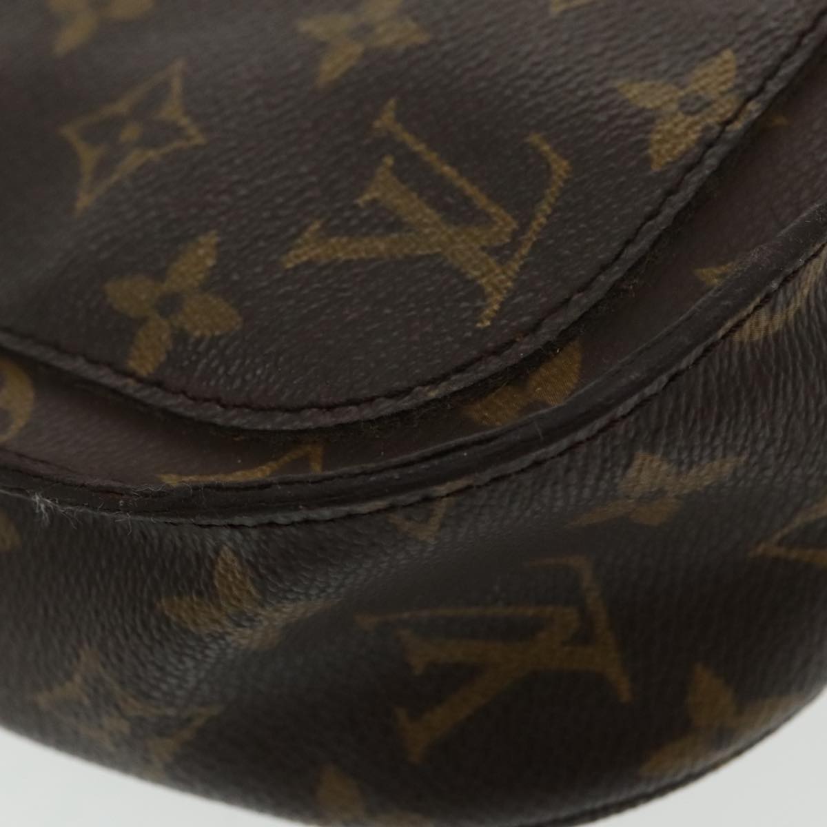 LOUIS VUITTON Monogram Saint Cloud GM Shoulder Bag M51242 LV Auth 94699