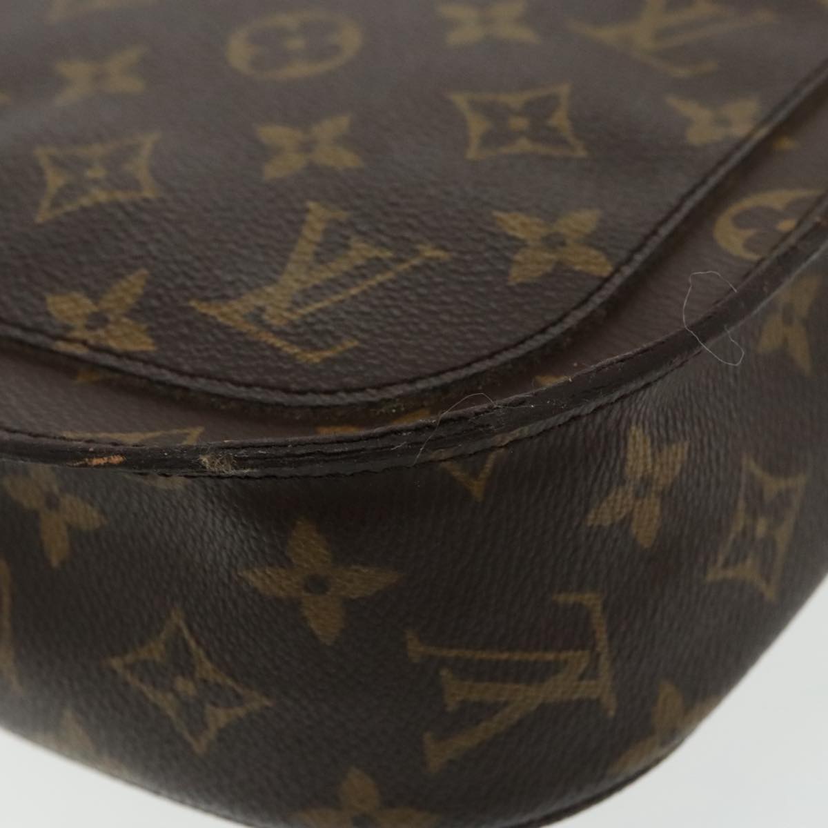 LOUIS VUITTON Monogram Saint Cloud GM Shoulder Bag M51242 LV Auth 94699