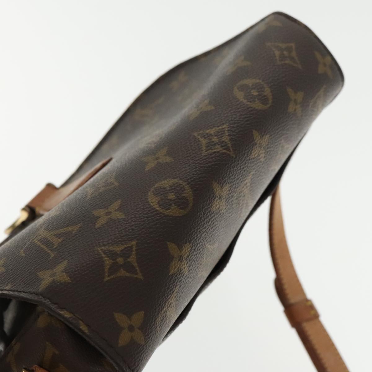 LOUIS VUITTON Monogram Saint Cloud GM Shoulder Bag M51242 LV Auth 94699