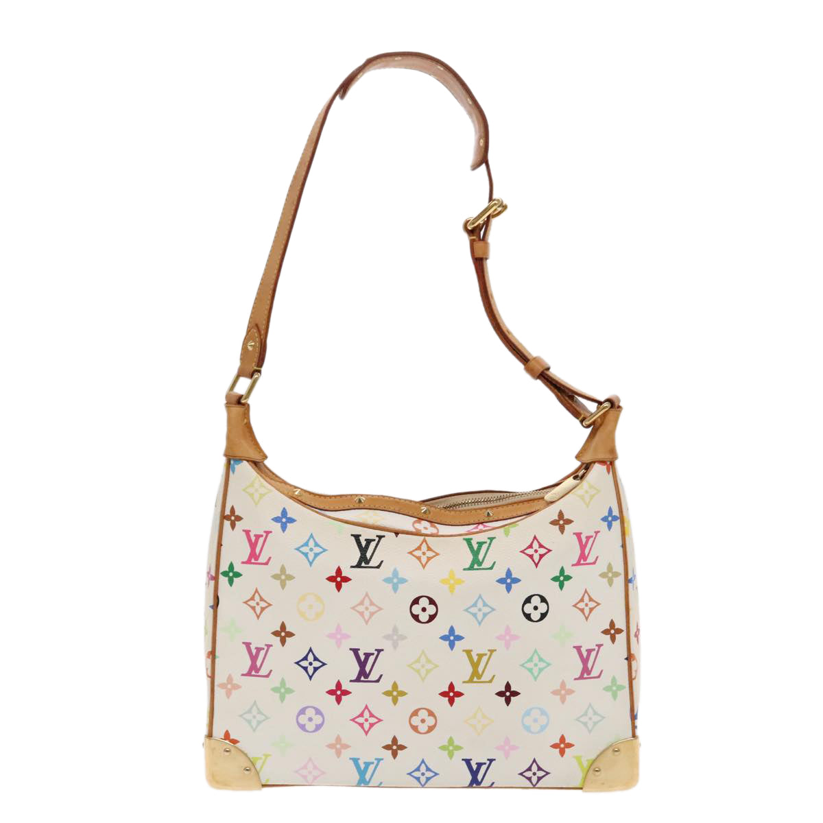 LOUIS VUITTON Monogram Multicolor Boulogne Shoulder Bag M92660 Auth 94715A - 0