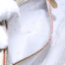 LOUIS VUITTON Suhari Lockit Clutch Bag Leather White M95629 LV Auth 94716V-23
