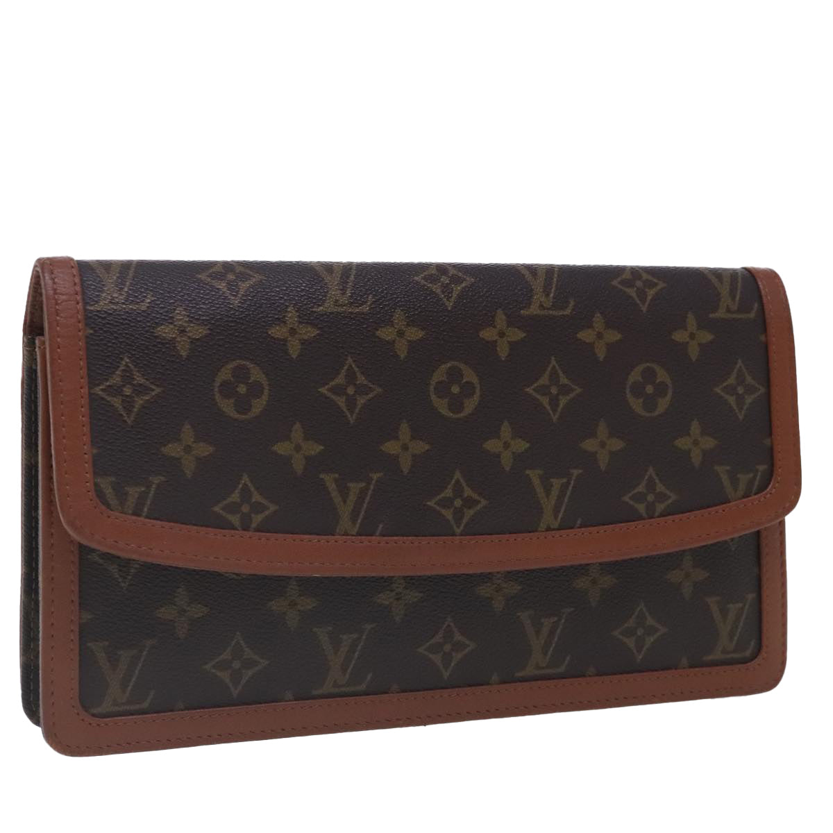 LOUIS VUITTON Monogram Pochette Dam PM Clutch Bag M51812 LV Auth 94727