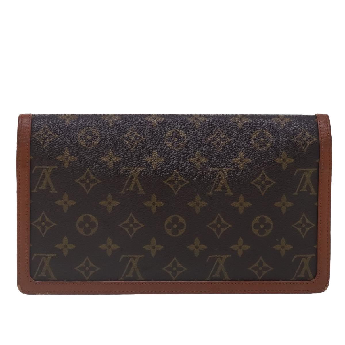 LOUIS VUITTON Monogram Pochette Dam PM Clutch Bag M51812 LV Auth 94727