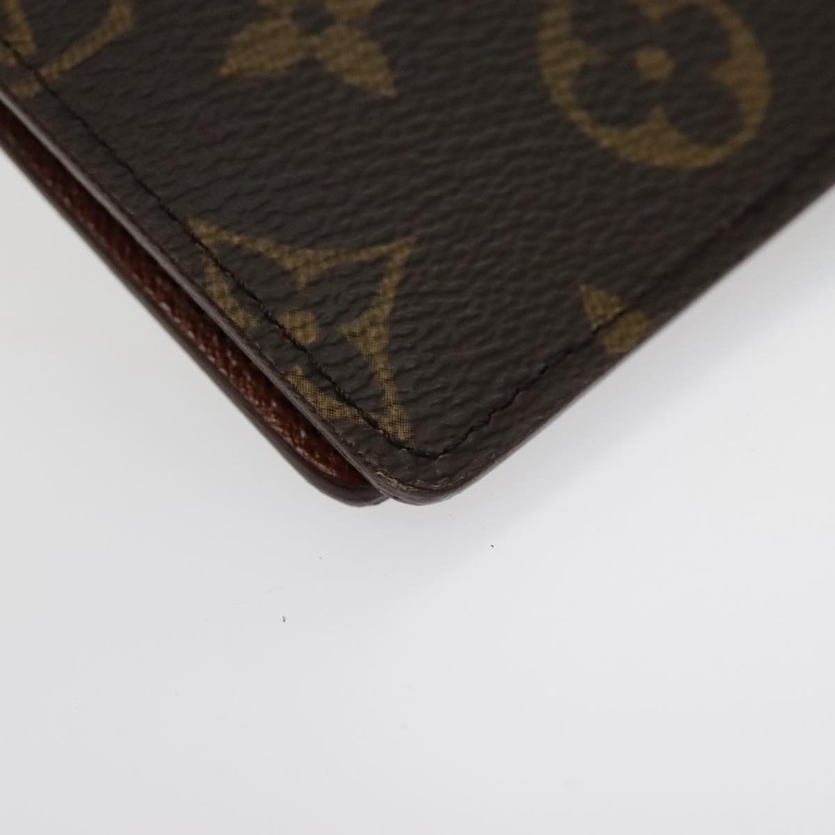 LOUIS VUITTON Monogram Porte Billets 10 Cartes Credit Wallet M60883 Auth 94737