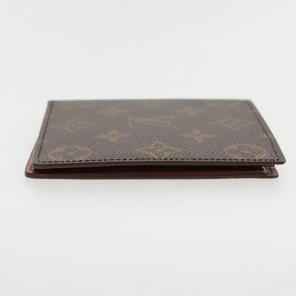 LOUIS VUITTON Monogram Porte Billets 10 Cartes Credit Wallet M60883 Auth 94737