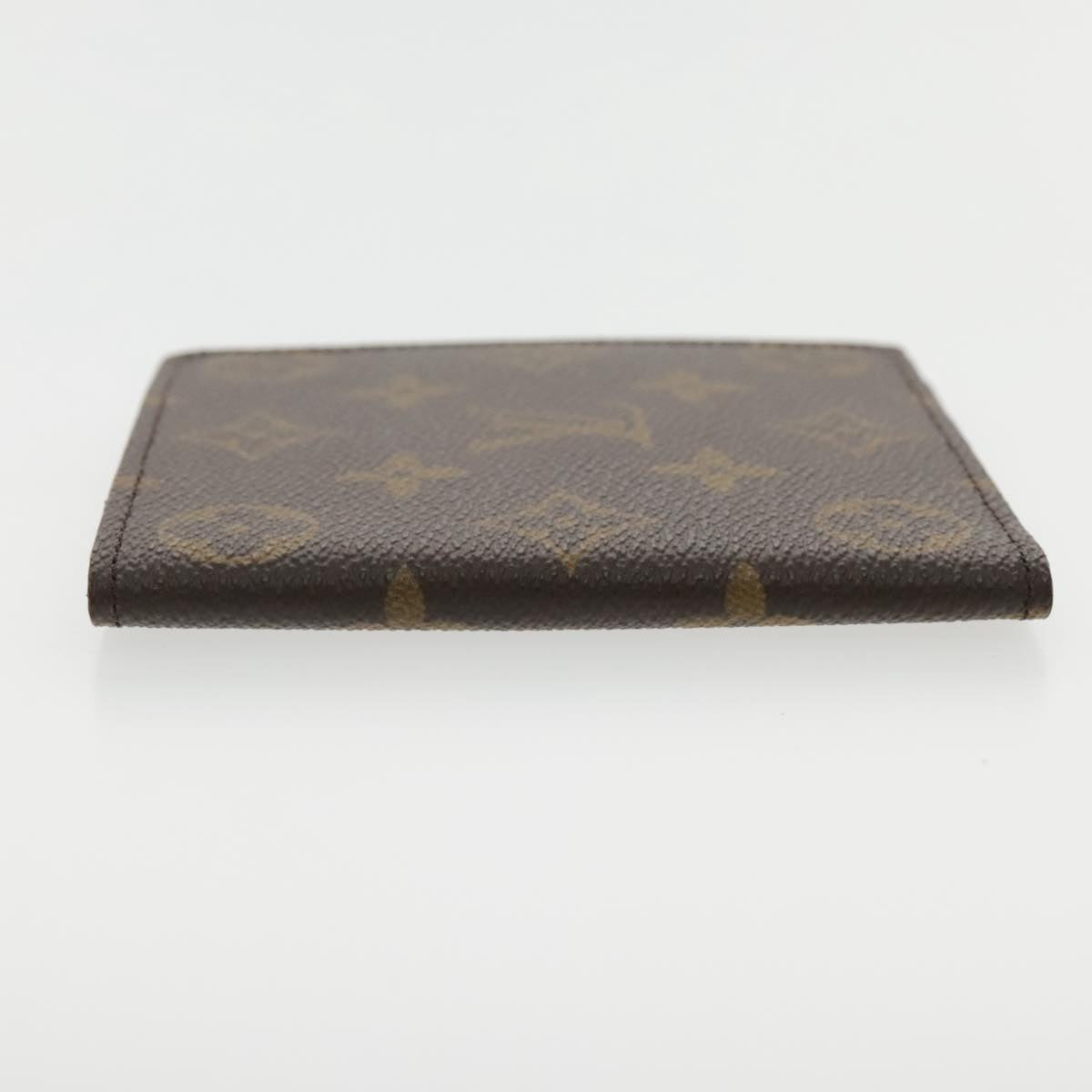 LOUIS VUITTON Monogram Porte Billets 10 Cartes Credit Wallet M60883 Auth 94737