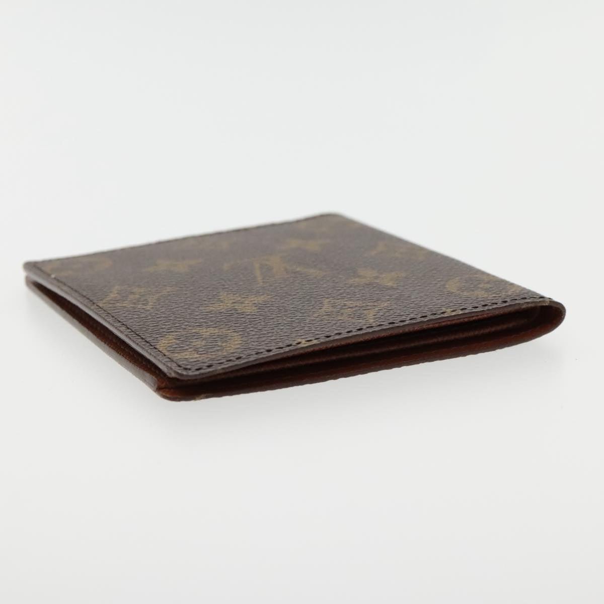 LOUIS VUITTON Monogram Porte Billets 10 Cartes Credit Wallet M60883 Auth 94737