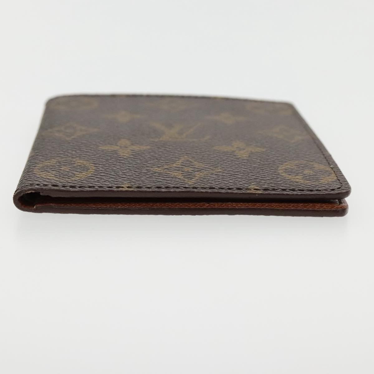 LOUIS VUITTON Monogram Porte Billets 10 Cartes Credit Wallet M60883 Auth 94737