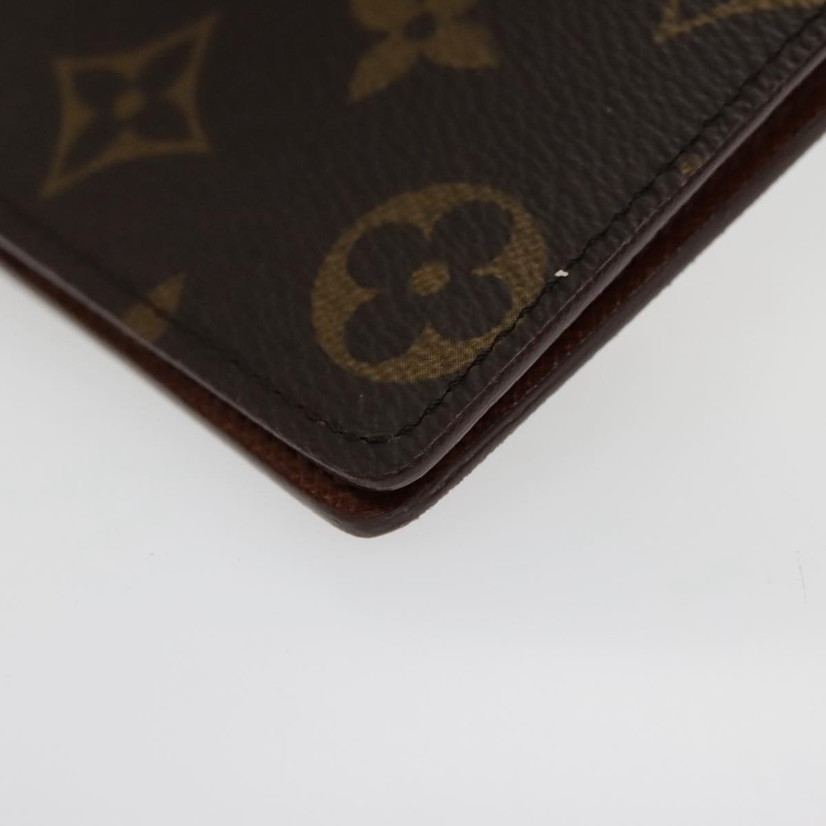 LOUIS VUITTON Monogram Porte Billets 10 Cartes Credit Wallet M60883 Auth 94737