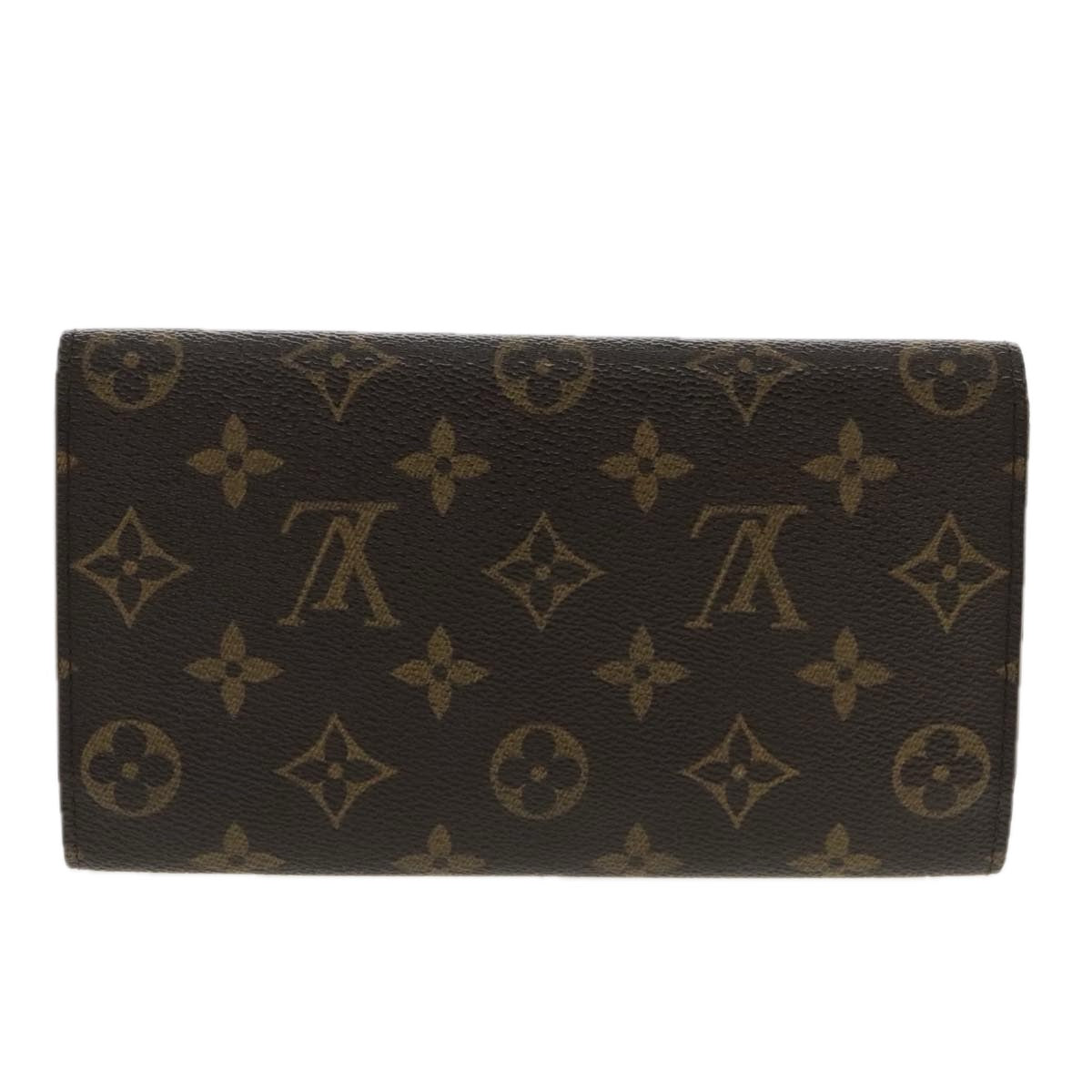 LOUIS VUITTON Monogram Portefeuille International Wallet M61217 LV Auth 94741 - 0