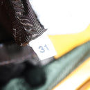 PRADA Hand Bag Canvas Beige Silver Auth 94761-12