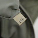 PRADA Hand Bag Leather White Silver Auth 94774-20