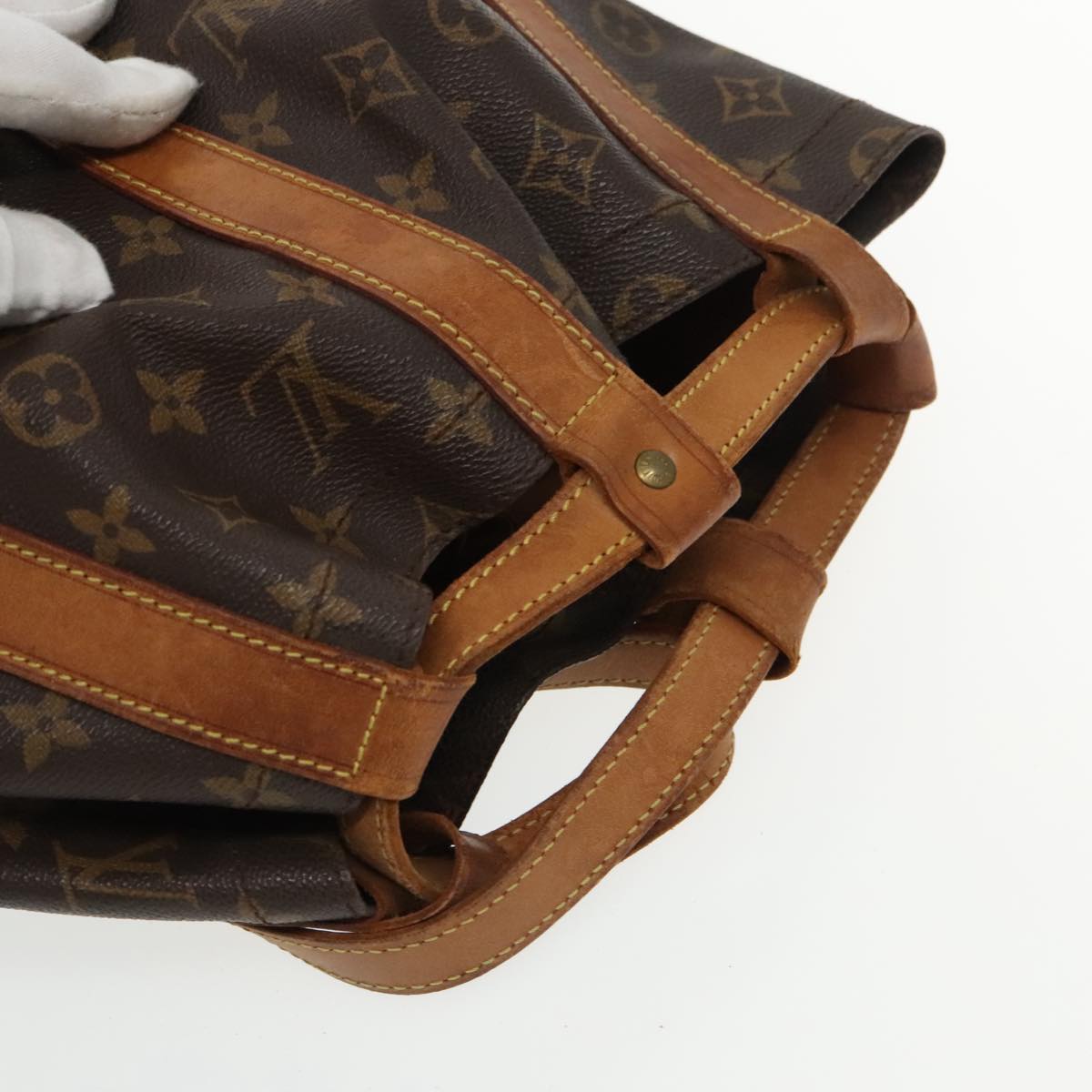 LOUIS VUITTON Monogram Randonnee PM Shoulder Bag M42243 LV Auth 94778