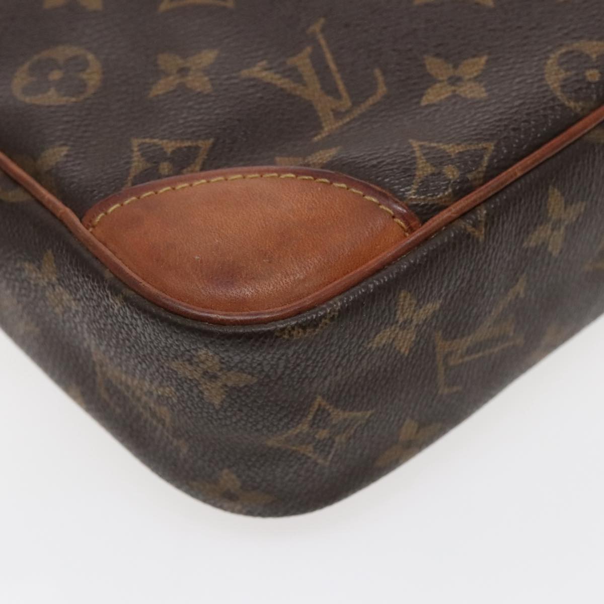 LOUIS VUITTON Monogram Compiegne 28 Clutch Bag M51845 LV Auth 94805