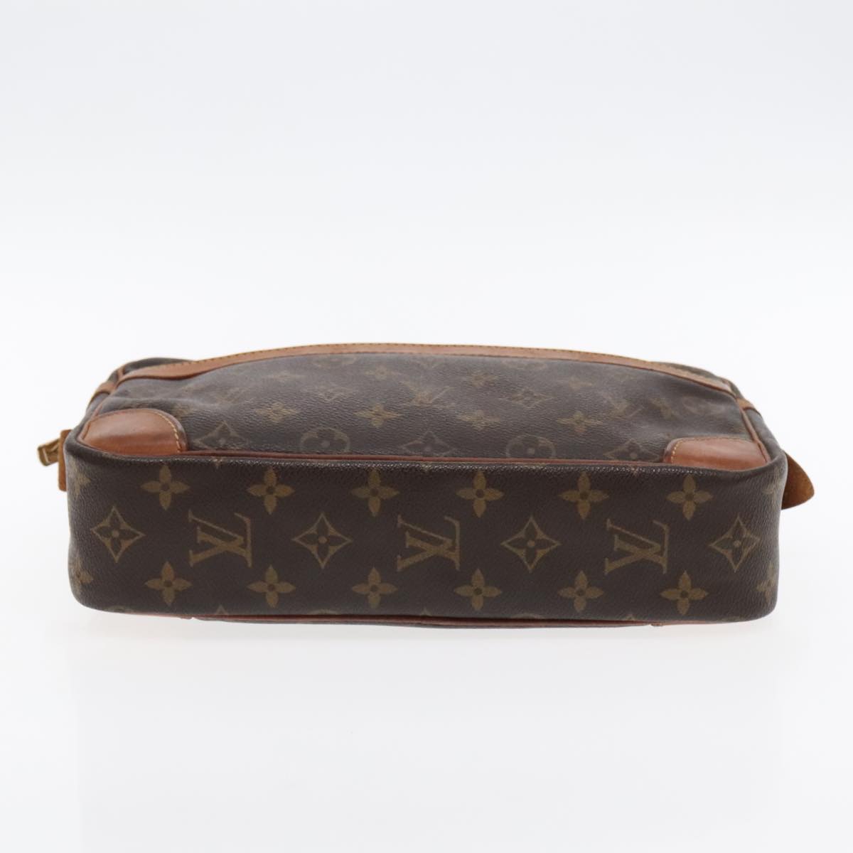 LOUIS VUITTON Monogram Compiegne 28 Clutch Bag M51845 LV Auth 94805