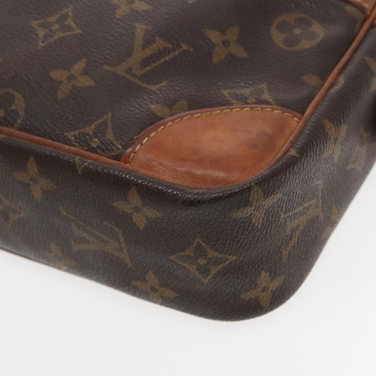 LOUIS VUITTON Monogram Compiegne 28 Clutch Bag M51845 LV Auth 94805