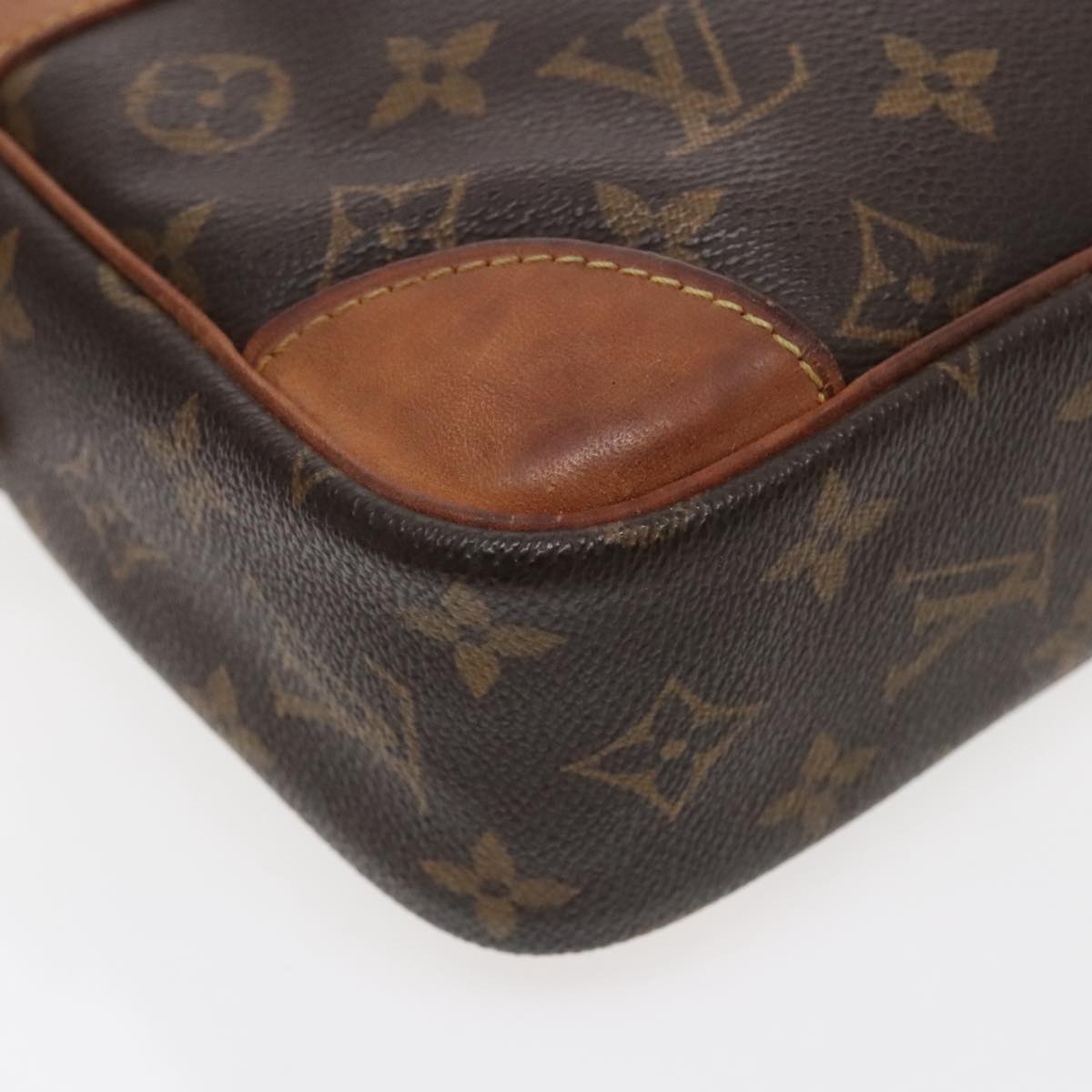 LOUIS VUITTON Monogram Compiegne 28 Clutch Bag M51845 LV Auth 94805