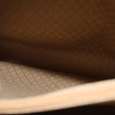 GUCCI Bamboo Hand Bag Suede 2way Orange Gold 002 123 0322 Auth 94808-11