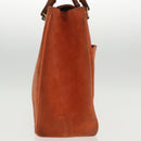 GUCCI Bamboo Hand Bag Suede 2way Orange Gold 002 123 0322 Auth 94808-4
