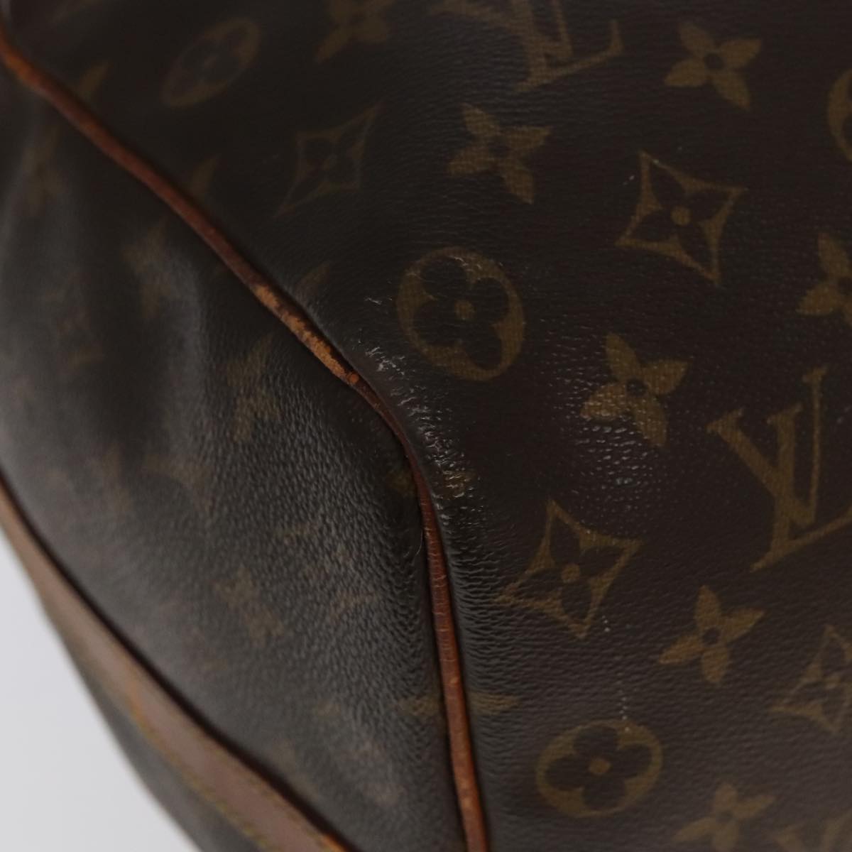 LOUIS VUITTON Monogram Keepall Bandouliere 50 Boston Bag M41416 LV Auth 94821