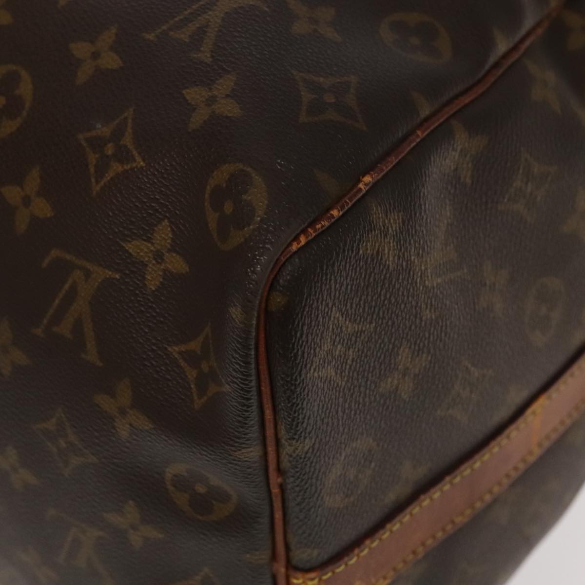 LOUIS VUITTON Monogram Keepall Bandouliere 50 Boston Bag M41416 LV Auth 94821