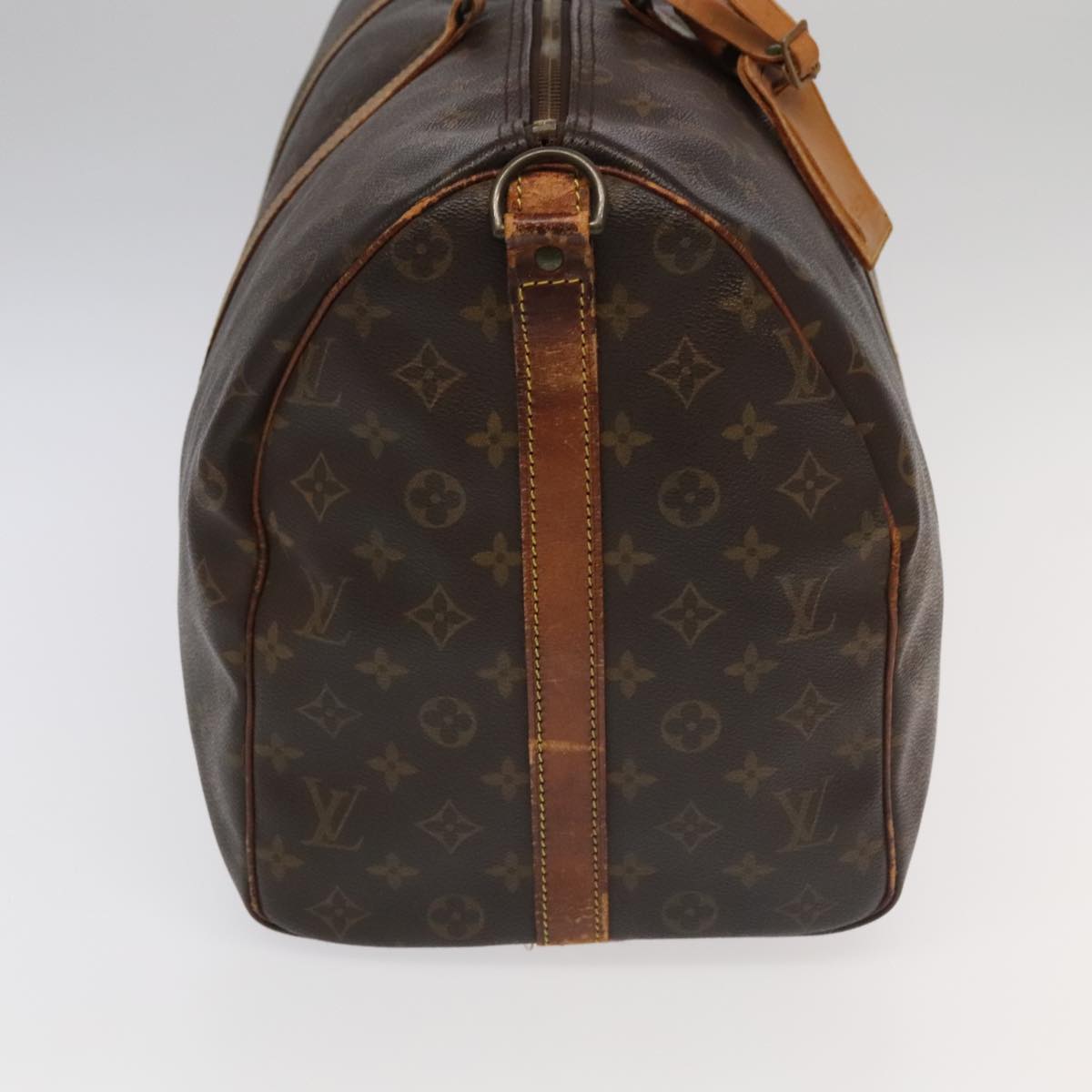 LOUIS VUITTON Monogram Keepall Bandouliere 50 Boston Bag M41416 LV Auth 94821