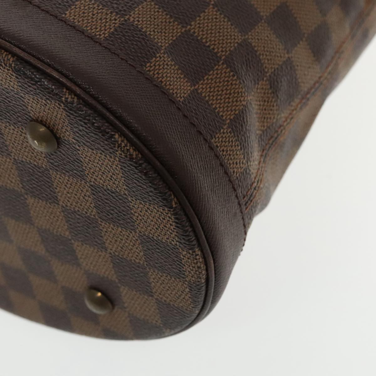 LOUIS VUITTON Damier Ebene Marais Shoulder Bag N42240 LV Auth 94831