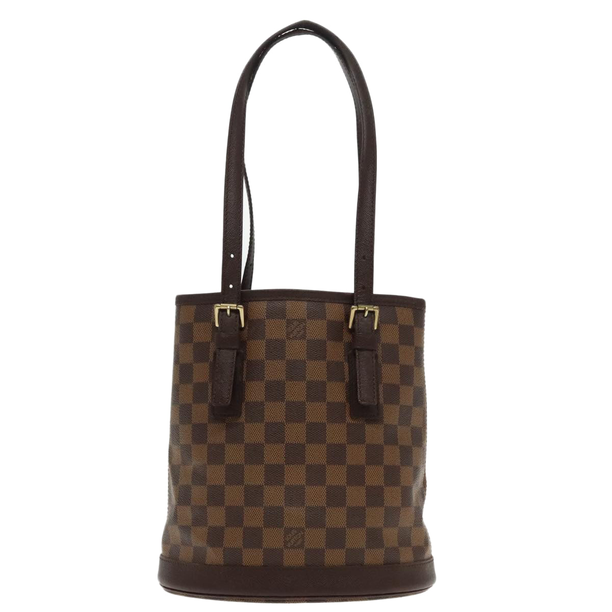 LOUIS VUITTON Damier Ebene Marais Shoulder Bag N42240 LV Auth 94831