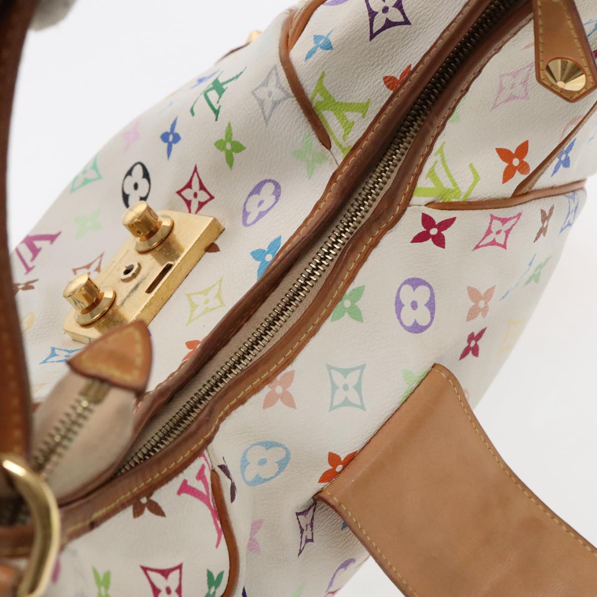 LOUIS VUITTON Monogram Multicolor Chrissie MM Shoulder Bag M40311 LV Auth 94835A