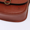 LOUIS VUITTON Epi Saint Cloud PM Shoulder Bag Brown M52213 LV Auth 94852-15