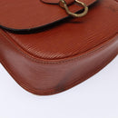 LOUIS VUITTON Epi Saint Cloud PM Shoulder Bag Brown M52213 LV Auth 94852-16