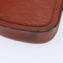 LOUIS VUITTON Epi Saint Cloud PM Shoulder Bag Brown M52213 LV Auth 94852-8