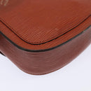 LOUIS VUITTON Epi Saint Cloud PM Shoulder Bag Brown M52213 LV Auth 94852-17