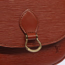 LOUIS VUITTON Epi Saint Cloud PM Shoulder Bag Brown M52213 LV Auth 94852-18