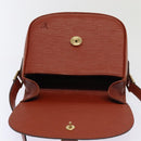 LOUIS VUITTON Epi Saint Cloud PM Shoulder Bag Brown M52213 LV Auth 94852-19